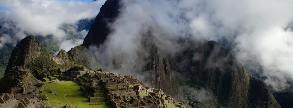 Machu Picchu, Peru. Mysterious Lost City of the Incas