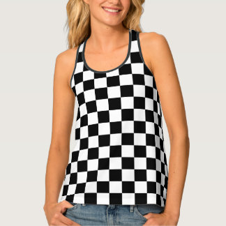 Checkered Clothes on the Girl