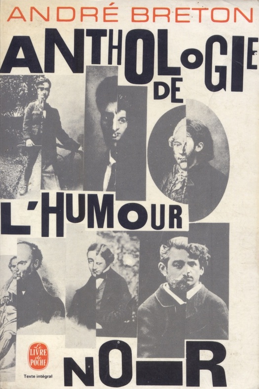 Writer André Breton's book "The Anthology of Black Humor"