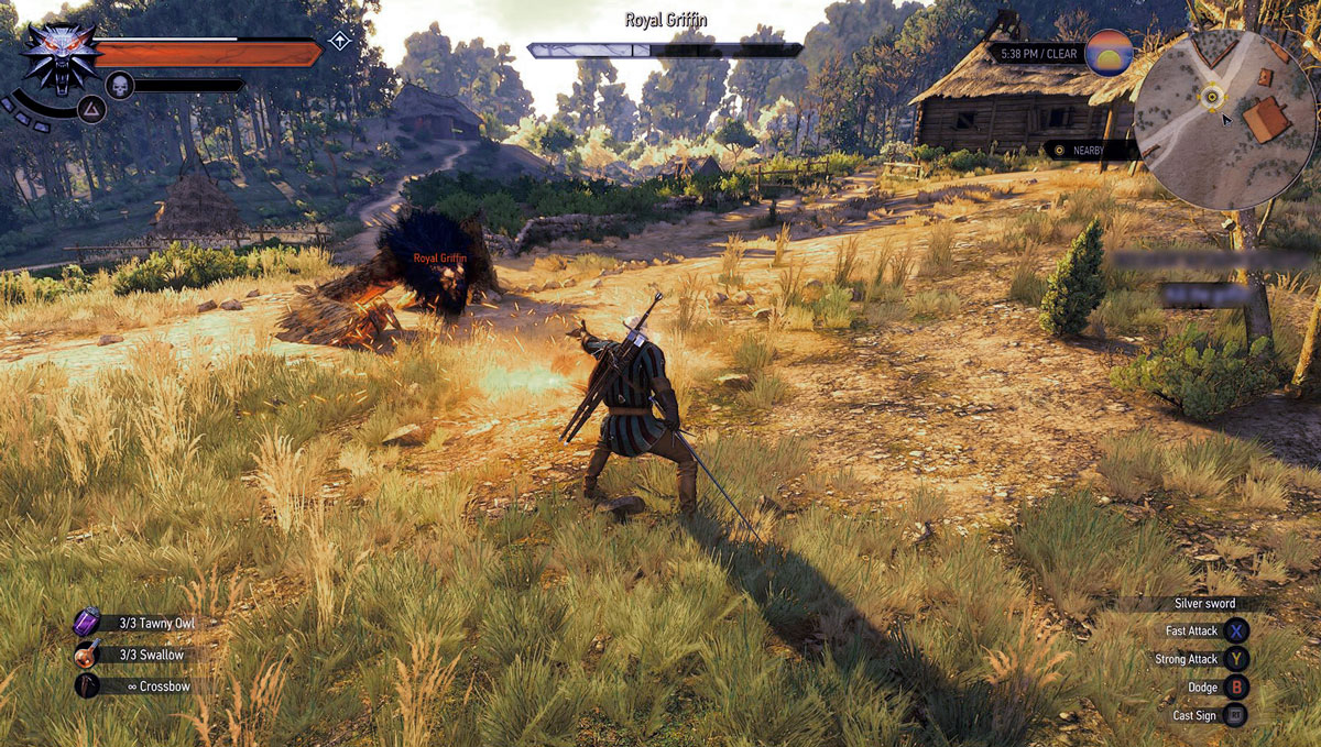 The Witcher 3 Wild Hunt Gameplay Screenshot