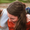 Three Pretty Girls laughing fully